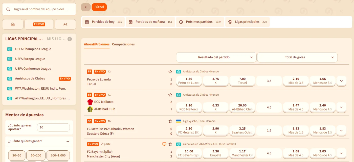 BillyBets Casino Apuestas Deportivas